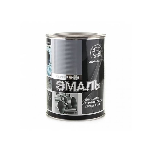 Эмаль ПФ-133 алкидная Серебристая 0,8 л.(0,7кг.) 86100