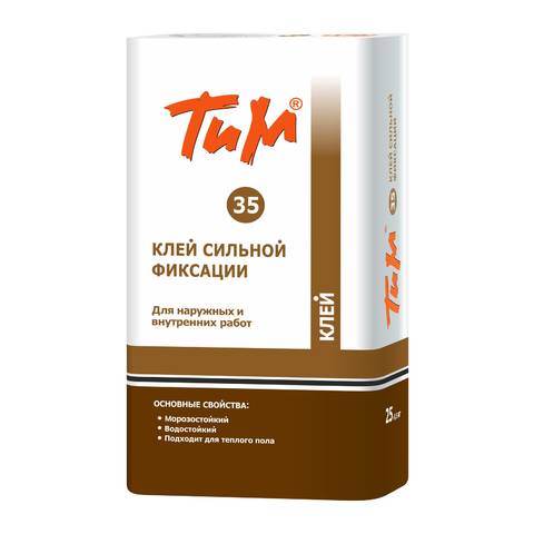 Клей для плитки ТИМ №35 25 кг