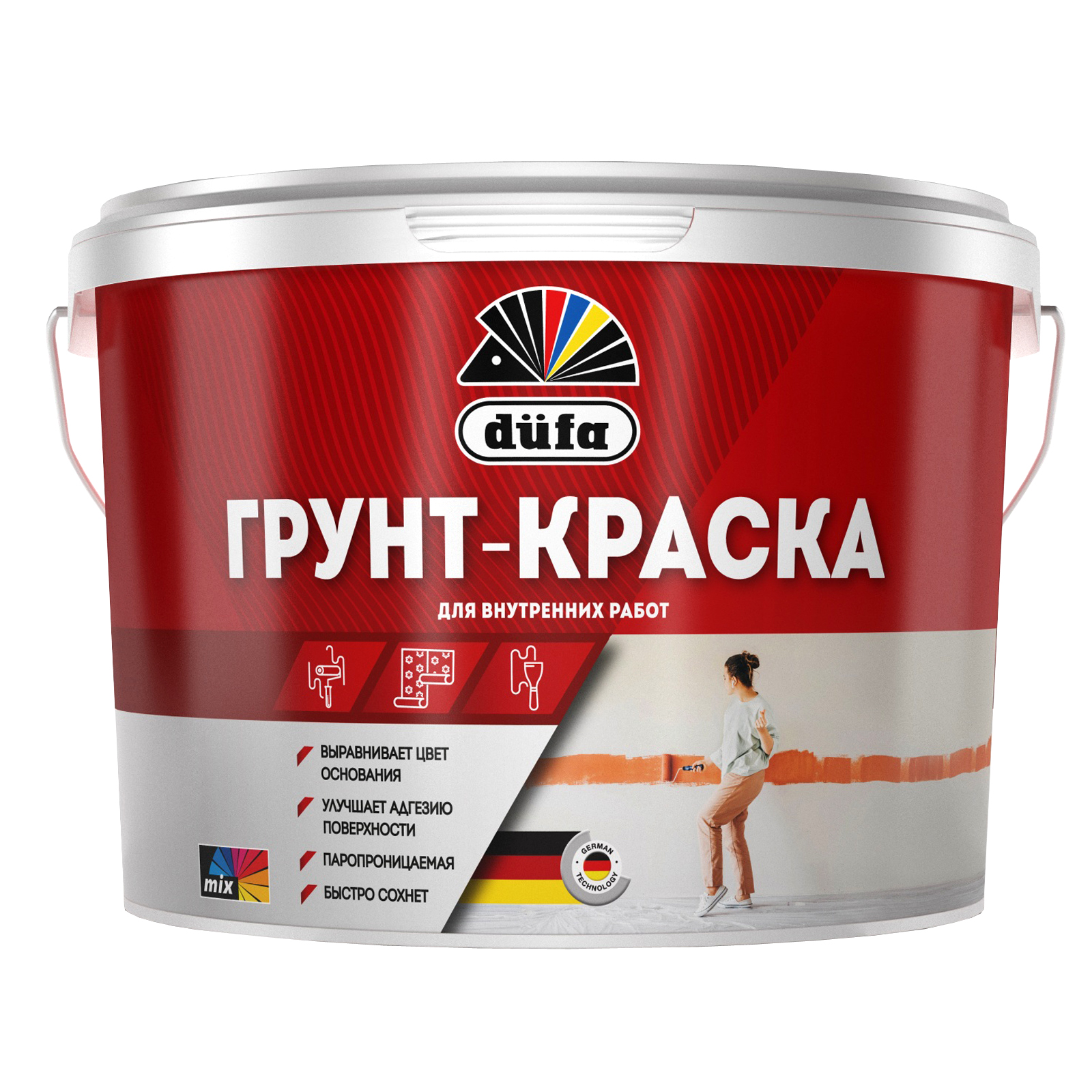 Краска без грунтовки. Dufa грунт краска. Краска латексная Dufa Retail EUROLATEX 7 моющаяся матовая белый 2.5 л. Dufa Mattlatex краска матовая латексная 9 л. Краска Dufa белая.